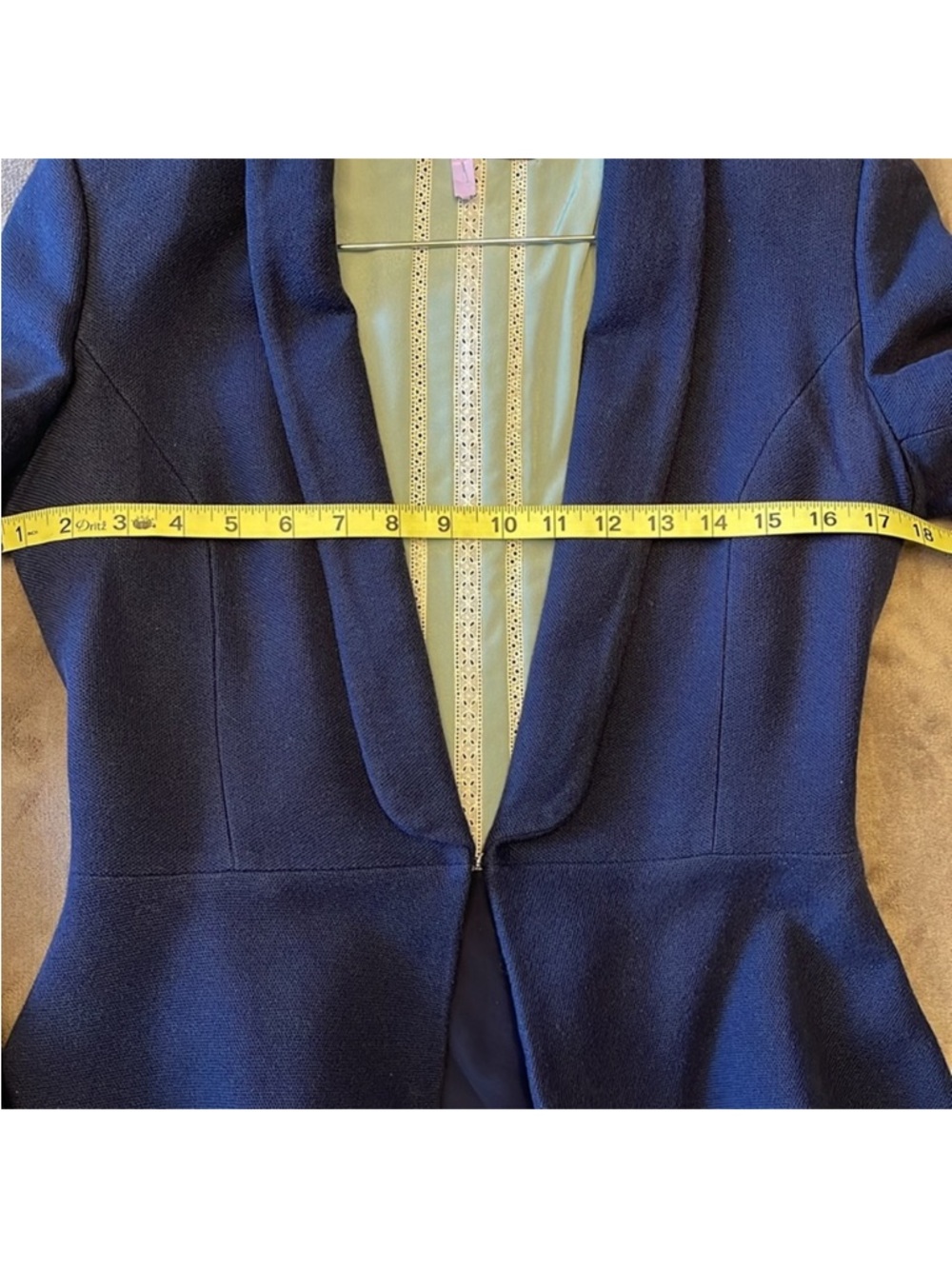 Zara Navy blazer - Picture 6 of 9